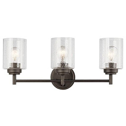 Winslow 3 Light Vanity Light Olde Bronze настенный светильник 45886OZ Kichler
