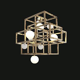 Люстра Bubbles 2.0 JAGO, 54×40 см NCS 287/1