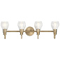 Greenbrier 4 Light Vanity Light Classic Bronze настенный светильник 45393CLZ Kichler — фото 1