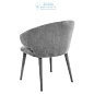 112066 Dining Chair Cardinale clarck grey Eichholtz