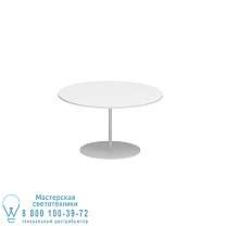 СТОЛИК BUTLER Ø60CM H35CM БЕЛЫЙ КЕРАМИЧЕСКИЙ БЕЛЫЙ Royal Botania
