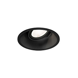 112320B0 Wever Ducre Deep Adjust поворотный встраиваемый потолочный светильник GU10 с черным корпусом