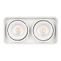 036059 Arlight Светильник SP-CUBUS-S195x100-2x8W Day4000 (WH, 45 deg, 230V) — фото 2