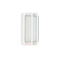 Уличный настенный светильник Ice Cubic rectangular Moretti Luce 3413