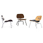 4055737116698 Plywood Vitra Стул с сиденьем из дерева и металлическими ножками, чёрный ясень — фото 3