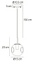 A9915SP-1CC Arte Lamp Tureis подвесной светильник E14 1х60W — фото 2