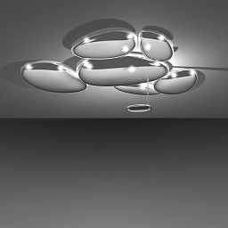 1245110A Artemide Skydro потолочный светильник с глянцевыми модулями в форме капель