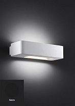 Lingotto Icone Накладное бра Beam, Curved line черный i-c-0237