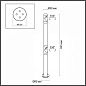 7021/6FL Odeon Light Bamboo наземный низкий светильник 3W 600lm 3000K — фото 4