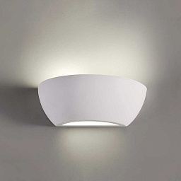 A33571B ACB Iluminacion Lotto настенный светильник полукруглой формы, белый матовый корпус