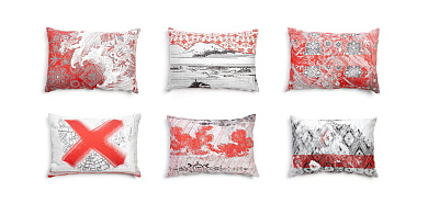 Canvas Oil Pillow аксессуар для дома Moooi