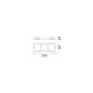 280240 Ideal Lux BENTO FRAME SQUARE TRIPLE BK recessed housing черный — фото 2