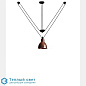 Les acrobates de Gras подвесной светильник DCW Editions Paris 328-SHA-L-ROUND-RED — фото 7
