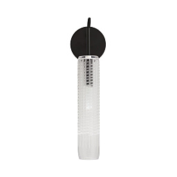 DA49027 Arteriors Cut настенное бра с длинным стеклянным плафоном цилиндрической формы
