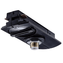 A230006 Arte Lamp TRACK-ACCESSORIES коннектор питания чёрный для однофазного трека