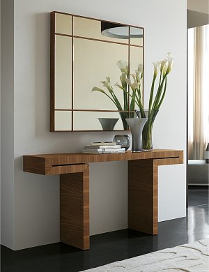Консоль Miyabi 150 Porada из шпона с непрерывным рисунком