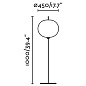 71575-04 SAIGON OUT FLOOR LAMP 1M R45  Faro barcelona — фото 3