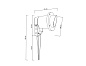 A1522IN-1BK Arte Lamp Elsie грунтовый светильник GU10 1х35W — фото 4