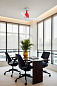 32029WW-9 Faro MINI ETERFAN люстра-вентилятор SMART WIZ со светом 17W красный Ø1280 3 лопасти — фото 1