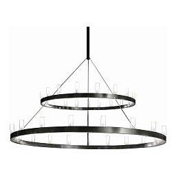 Подвесной светильник Fontana Arte Chandelier Double Ø150
