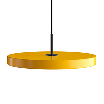 Asteria Medium Saffron Yellow - Black Top 43 x 14 cm, 2.7m cordset