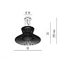 Metal Lux Impossible B 65 SP LED дизайнерская светодиодная люстра белый 241.065.02 — фото 1