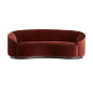 8150 Turner Small Sofa Paprika Velvet Arteriors диван — фото 3