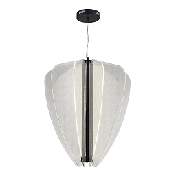 SL6509.413.01 ST-Luce Fezale подвесной светильник с крупным стеклянным плафоном лепестковой формы