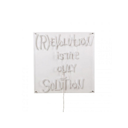 SE13015 Seletti Lighting настенный светильник с текстовой надписью Revolution