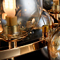 Подвесной светильник Dallas Maytoni золото-янтарный MOD548PL-25G