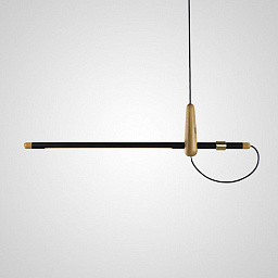 BARCKER01 Imperiumloft Barcker подвесной светильник с цилиндрическим плафоном и боковым кронштейном