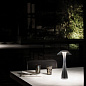 09225XX Kartell Space TL outdoor уличный дизайнерский настольный светильник хром — фото 2