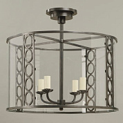 CL0259.BZ.SE Stratford Lantern, Bronze, 4 Lights