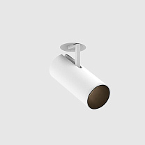 holon 80 directional recessed mounted, deep recessed louvre, white/black