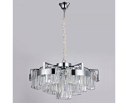 4356+3/C chrome Newport Violetta люстра