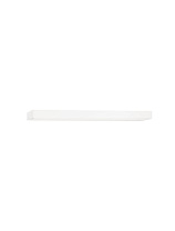 Sandy White Aluminium & Polycarbonate LED 8Watt 220-240Volt 520Lm IP44 2700-3000-4000K Up & Down Light L:45 W:10.5 H:2.8 cm