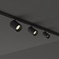 Магнитный трековый светильник Deva SPOT 08W 4000K Ideal Lux 370149, черный — фото 2