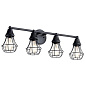 Bayley 31 Inch 4 Light Vanity Light Black настенный светильник 37508 Kichler