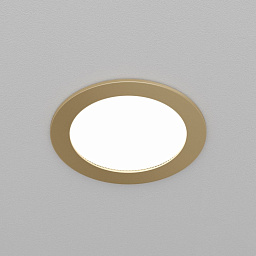 Встраиваемый светильник Maytoni Orb 12W Матовое Золото DL130-GX53-MG