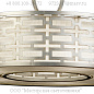 787640GU Allegretto 40" Round Pendant подвесной светильник, Fine Art Lamps