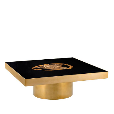 110610 Coffee Table Villièrs gold finish кофейная карта Eichholtz