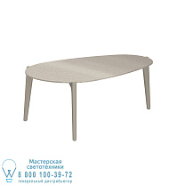 СТОЛИК TEA TIME 100X60CM H40 SAND CERAMIC TAUPE GREY Royal Botania
