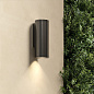 Уличный настенный светильник Astro Lighting Ava 200 Coastal брашированная нержавеющая сталь — фото 4