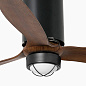32037WW-10 Faro TUBE FAN люстра-вентилятор со светом 17W Ø1280 3 лопасти дерево — фото 2