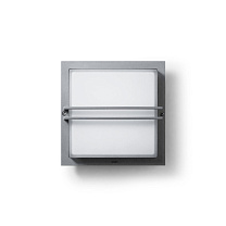 Zen квадратный с Grill серый алюминий 2700 K 7.5 Вт