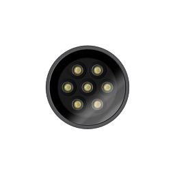 Грунтовый светильник Edge R RD Frame Dark Ghidini GH2013