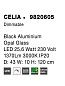 9820605 CELIA Novaluce светильник LED 25.6W 230V 1370Lm 3000K IP20