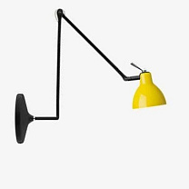 Luxy W2 настенный светильник с соединениями чёрный; жёлтый