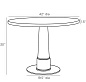 Kylie Entry Table обеденный стол Arteriors 2090