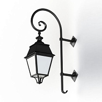 Avenue 4 N° 5; Opal PMMA E27 105W; Dark black